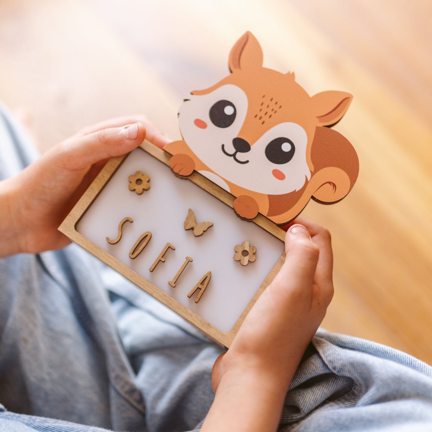 Lámpara infantil personalizada