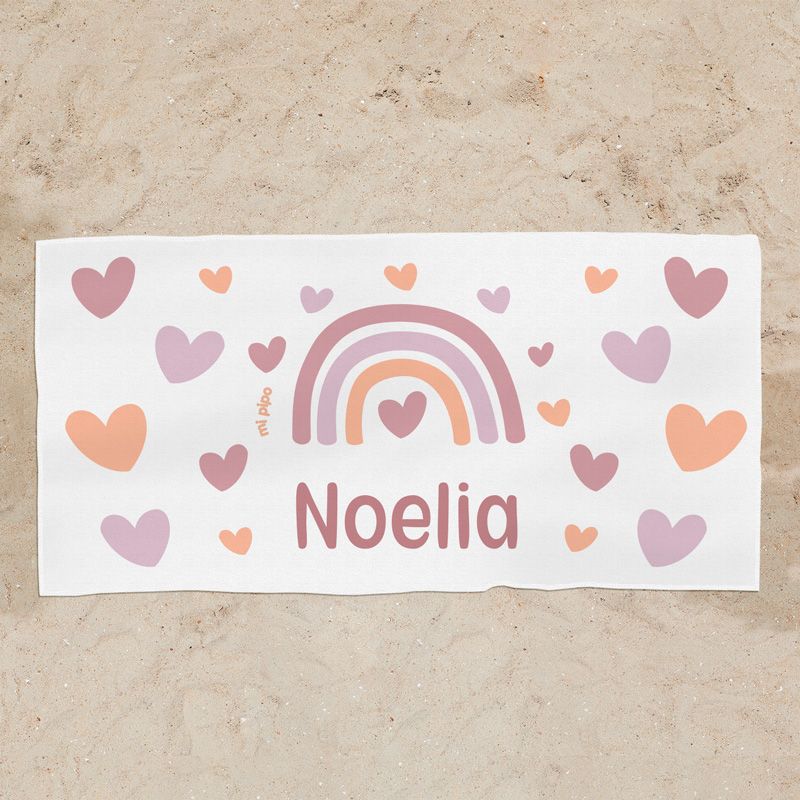 Toalla Personalizada Arcoíris