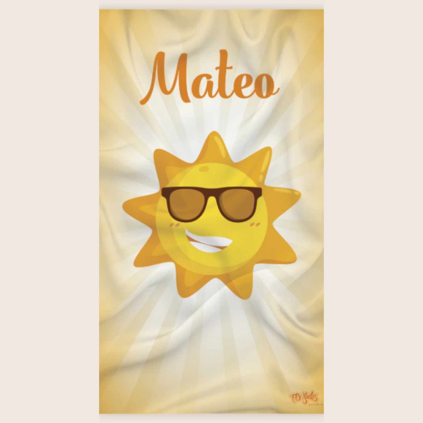 Toalla Personalizada Sol
