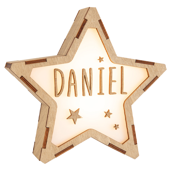 Lámpara Personalizada Estrellas