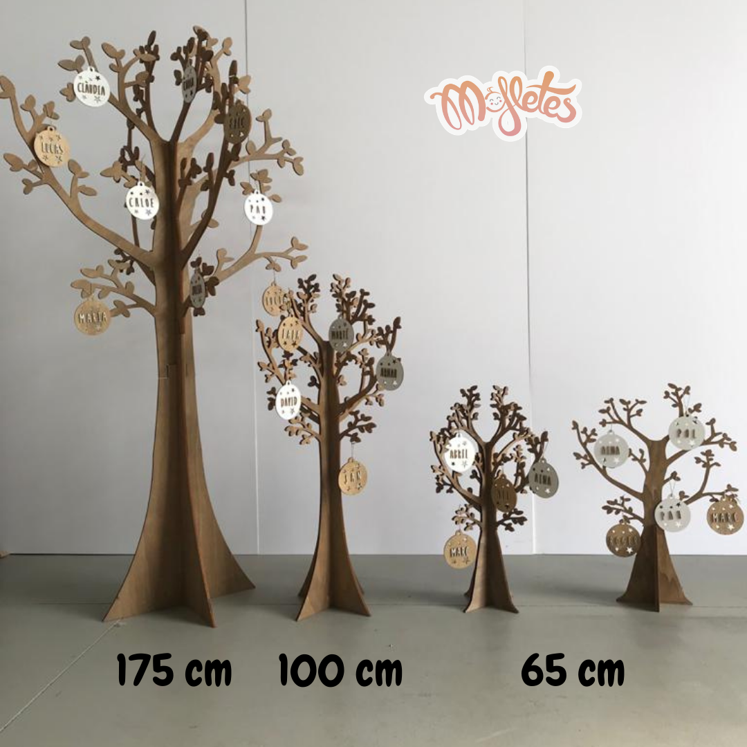 Árbol de Navidad 100 cm 100% Madera