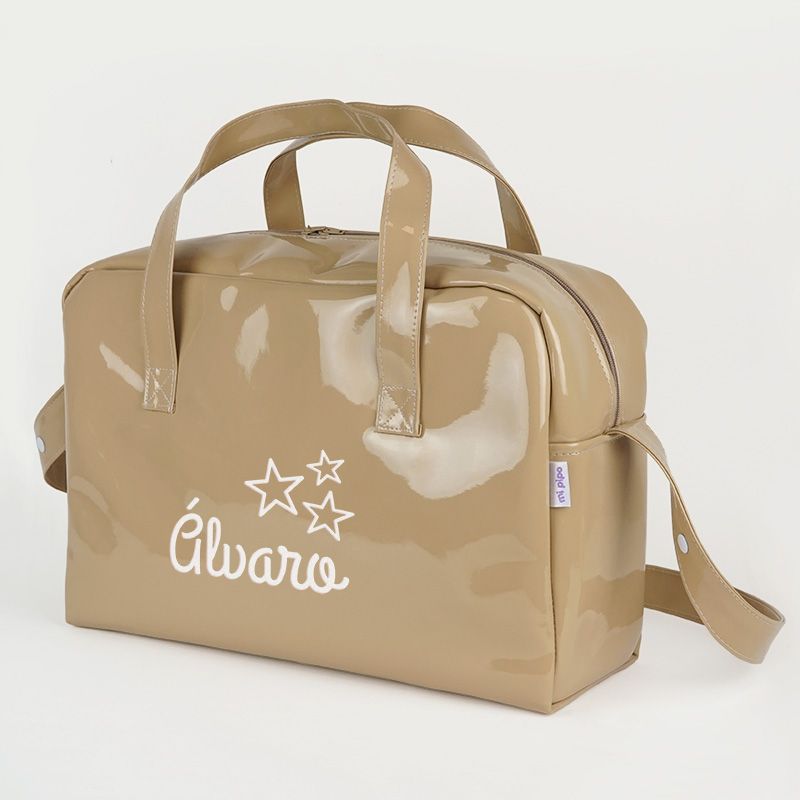 Bolso Maternal Personalizado Gloss Charol – Mofletes