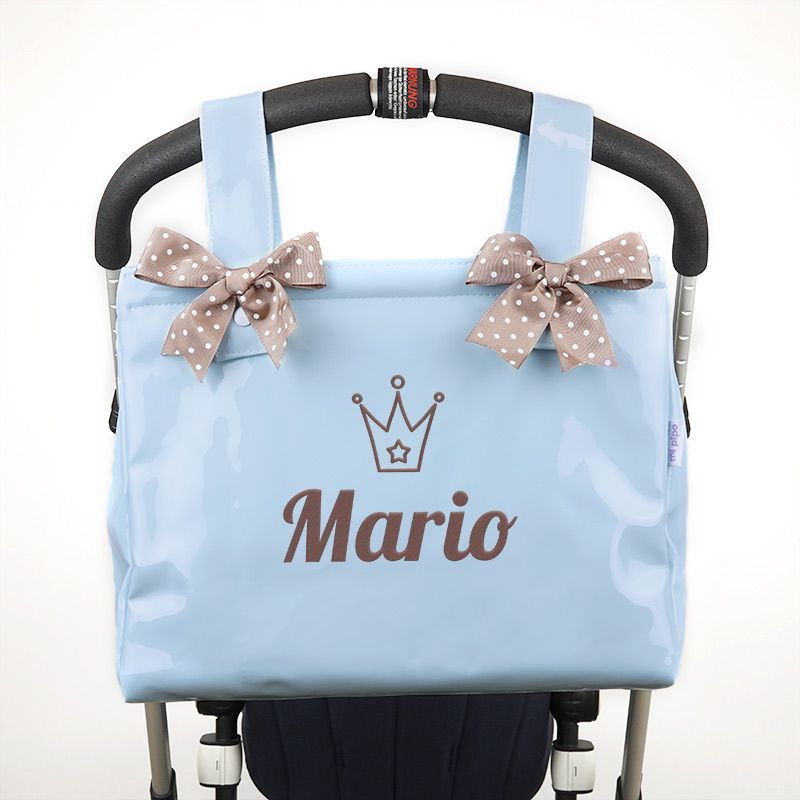 Bolso Personalizado Gloss Charol Panera lazos delanteros – Mofletes