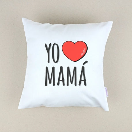 Cojín Personalizado Yo corazón mamá