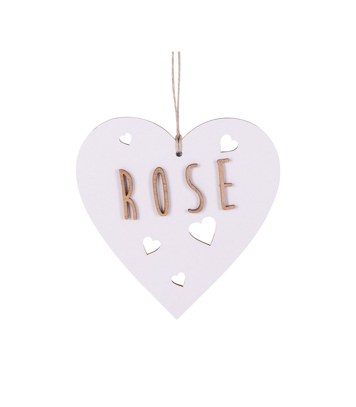 Corazones de Madera Personalizados
