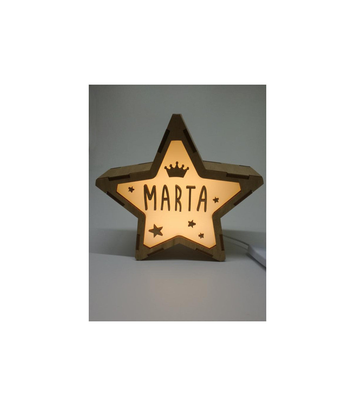 Lámpara de mesa infantil - iluminación nocturna personalizada