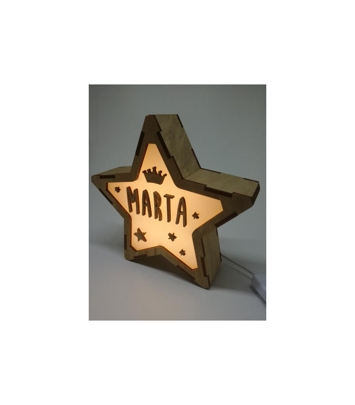 Lámpara Personalizada Corona