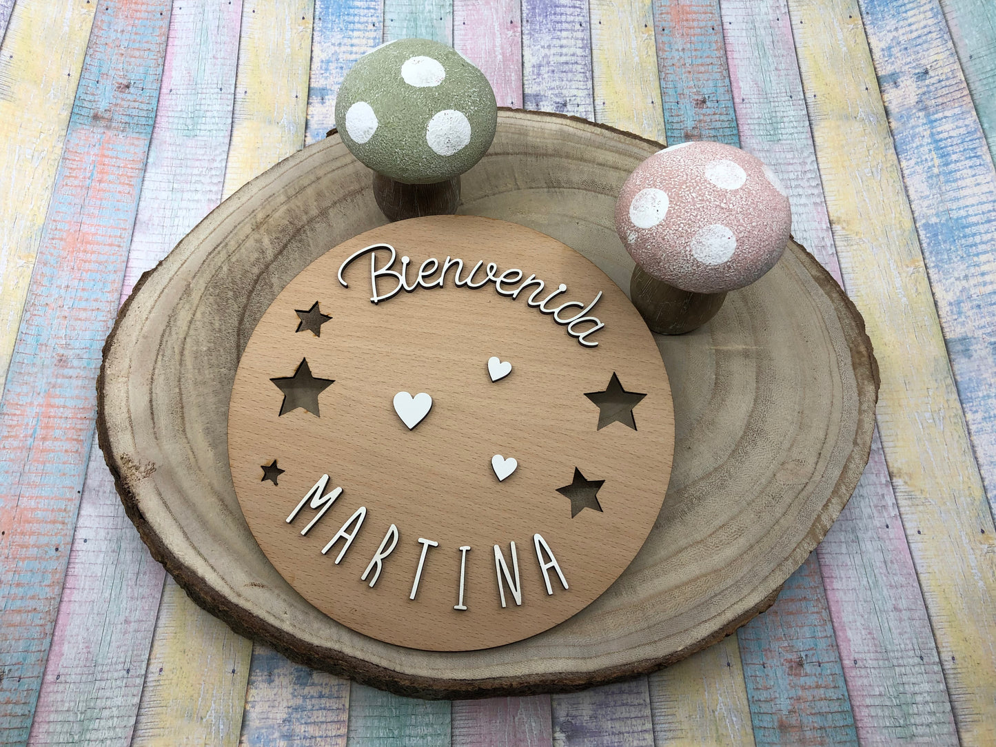Placa Cumple meses
