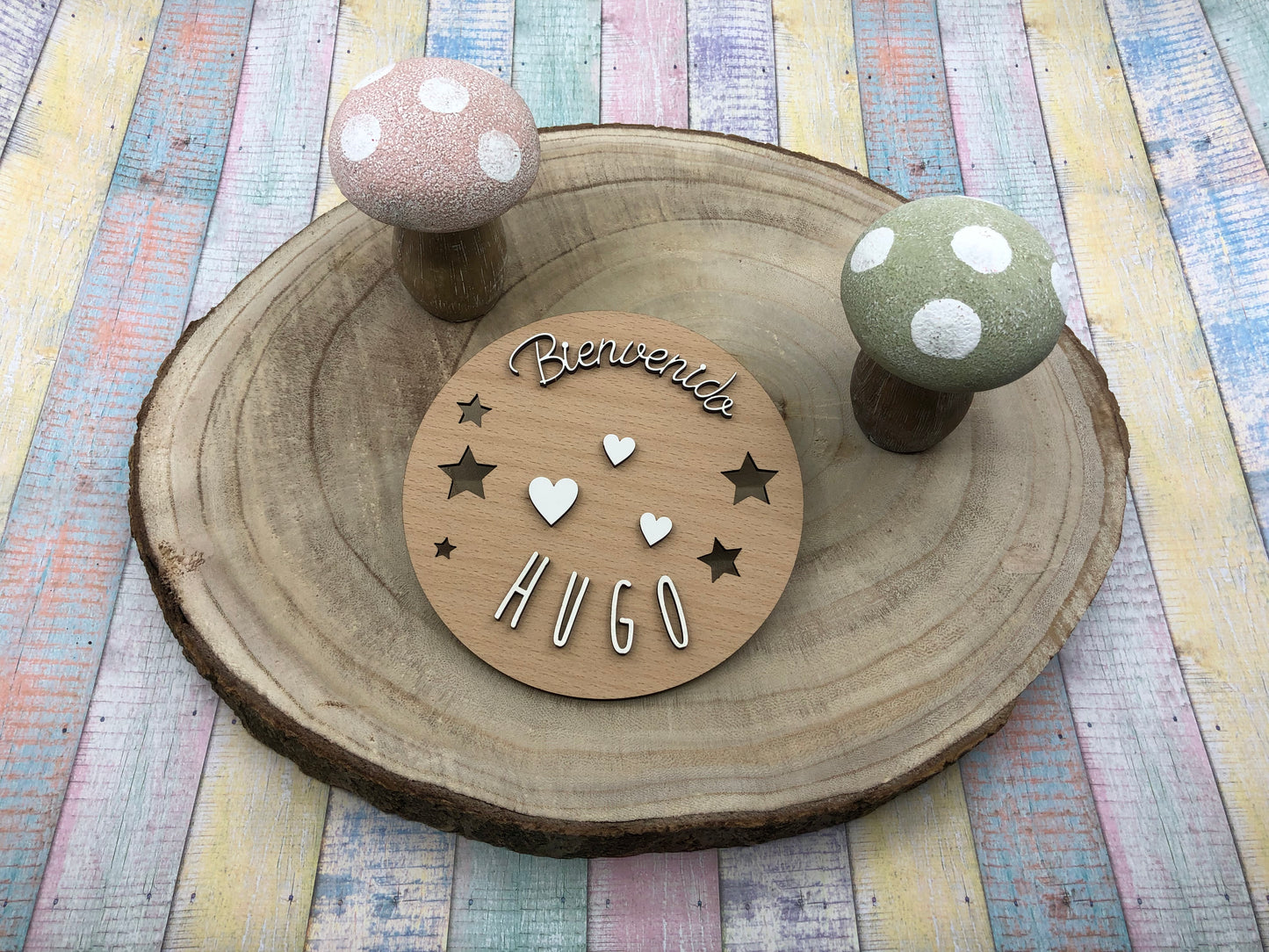 Placa Cumple meses