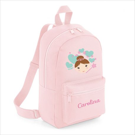 Mochila Personalizada Hada 3 Colores Mofletes Puericultura