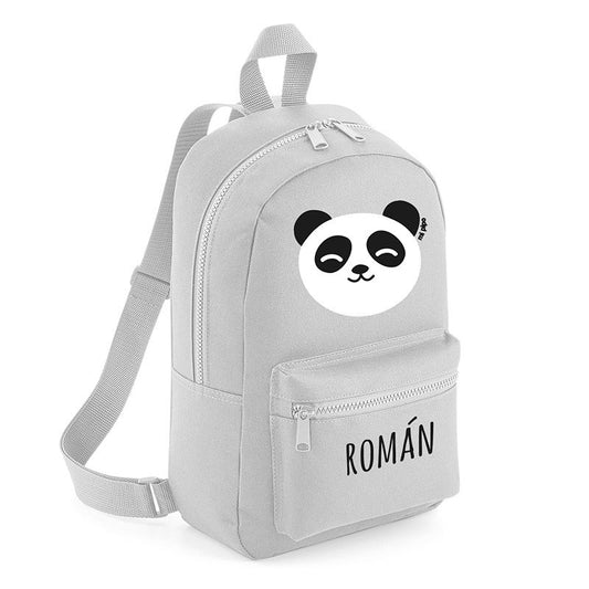 Mochila Personalizada Panda 4 Colores Mofletes Puericultura