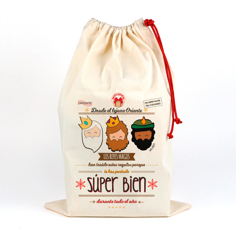 Saco para Regalos Navidad Reyes Magos