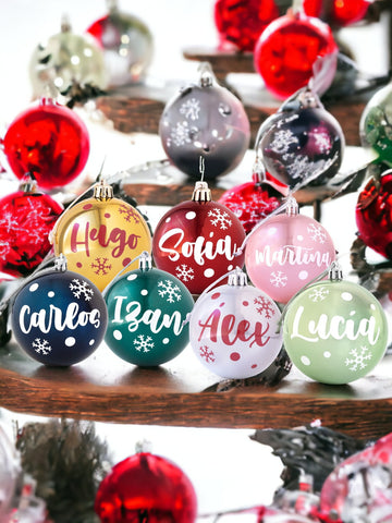 Bolas de Navidad Personalizadas