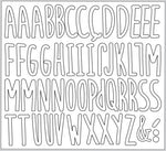 imágen kit de letras para personalizar la lámpara led personalizada