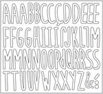 imágen kit de letras para personalizar la lámpara led personalizada