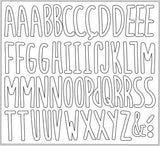 imágen kit de letras para personalizar la lámpara led personalizada