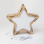 Lámpara Personalizada 2 Nombres-Estrellas