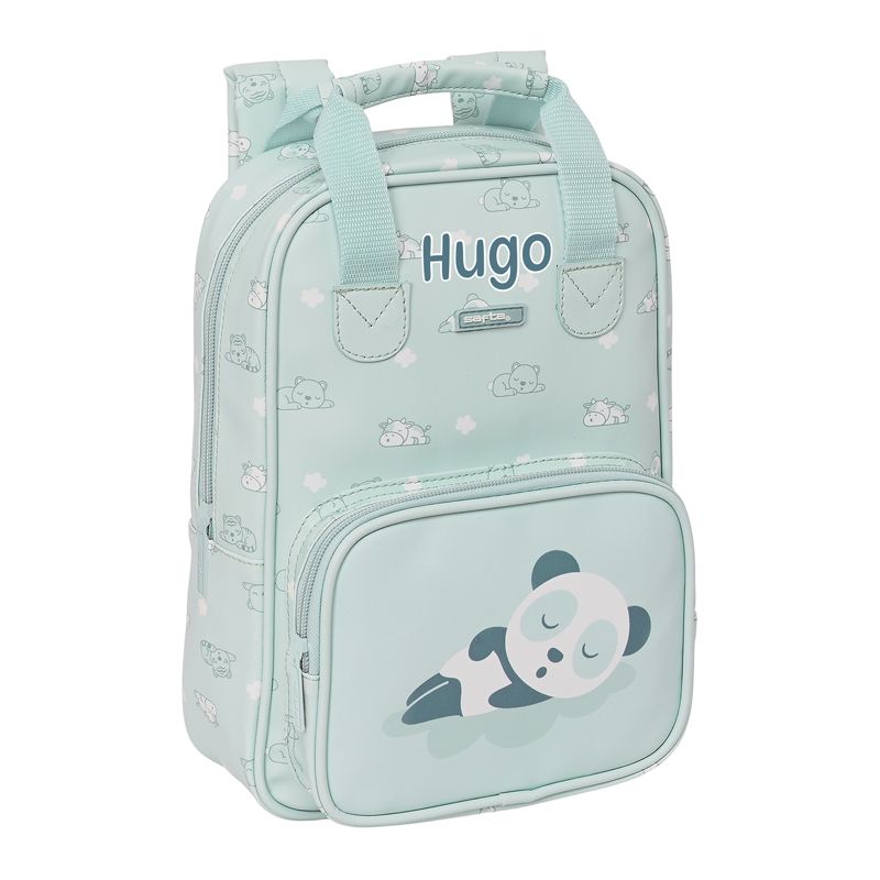 Mochila infantil panda personalizada