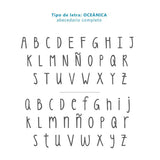 Pack 46 Etiquetas Personalizadas para objetos Estrella Azul