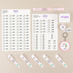 Pack Marcatodo Premium personalizado Unicornio + Regalo Llavero