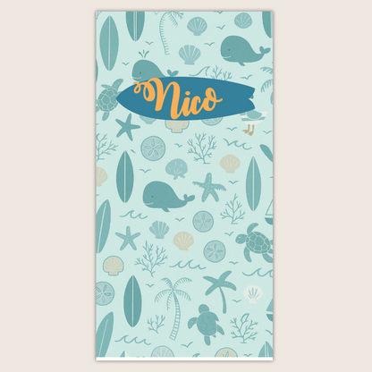 Toalla personalizada surf