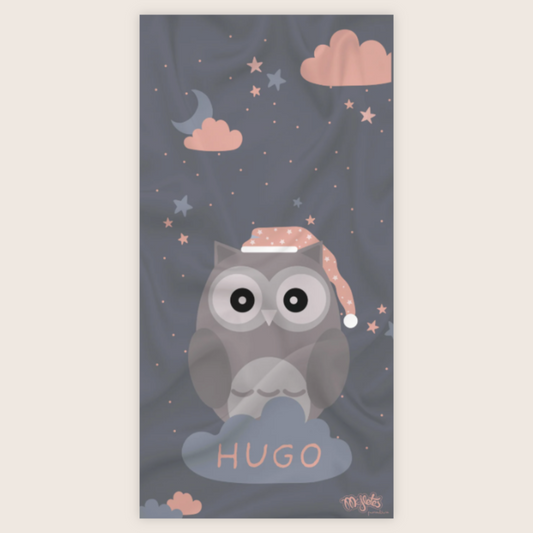 Toalla Personalizada Buho