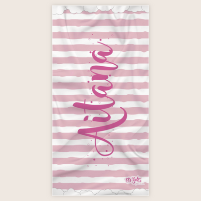 Toalla Personalizada Rosa