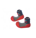 ATTIPAS ZAPATOS PRIMEROS PASOS MODELO DINOSAURIO ROJO