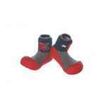 ATTIPAS ZAPATOS PRIMEROS PASOS MODELO DINOSAURIO ROJO