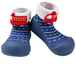 ATTIPAS Zapatos Primeros Pasos Two Stlyle Azul Marino