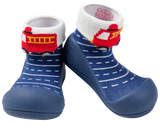 ATTIPAS Zapatos Primeros Pasos Two Stlyle Azul Marino