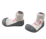 ATTIPAS Zapatos Primeros Pasos Pet Conejito (doble tejido)