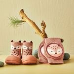 ATTIPAS FOX Pack Rodilleras + Zapatos Primeros Pasos