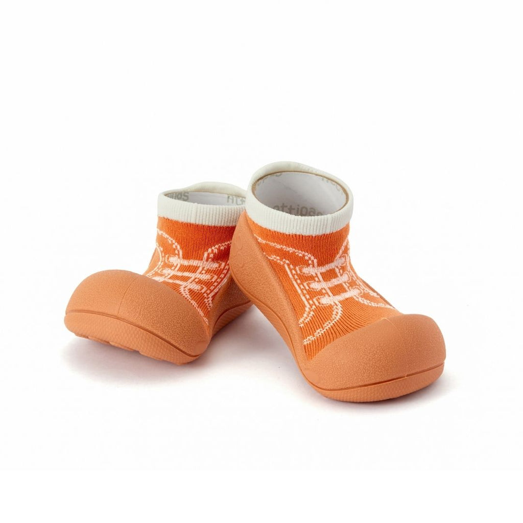 Zapatos Primeros Pasos ATTIPAS Running Orange Mofletes