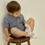 ATTIPAS Knit Sneakers Pink. Zapatos Infantiles