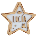 Lámpara Personalizada Corona Osito