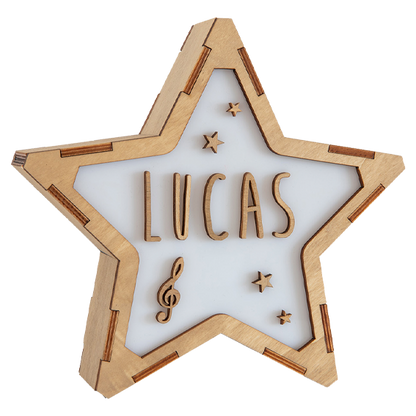 Lámpara Personalizada Música