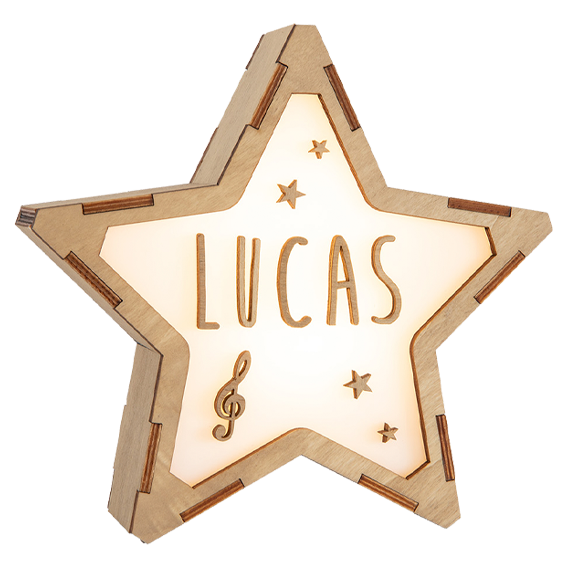 Lámpara Personalizada Música