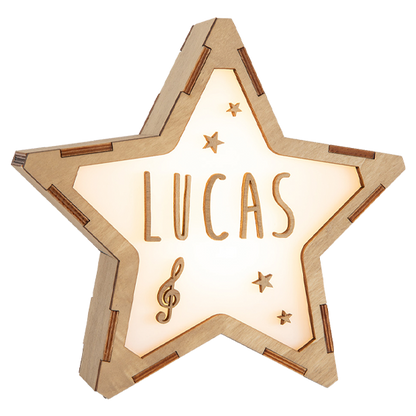 Lámpara Personalizada Música