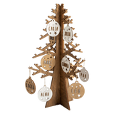 Árbol de Navidad 165 cm 100% Madera