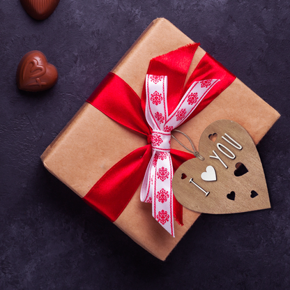 Corazón de Madera San Valentín. I❤️YOU