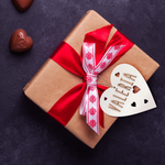 Corazón de Madera con el mismo nombre Personalizado.