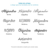 Manta Clásica Bordada Personalizada (91 combinaciones)