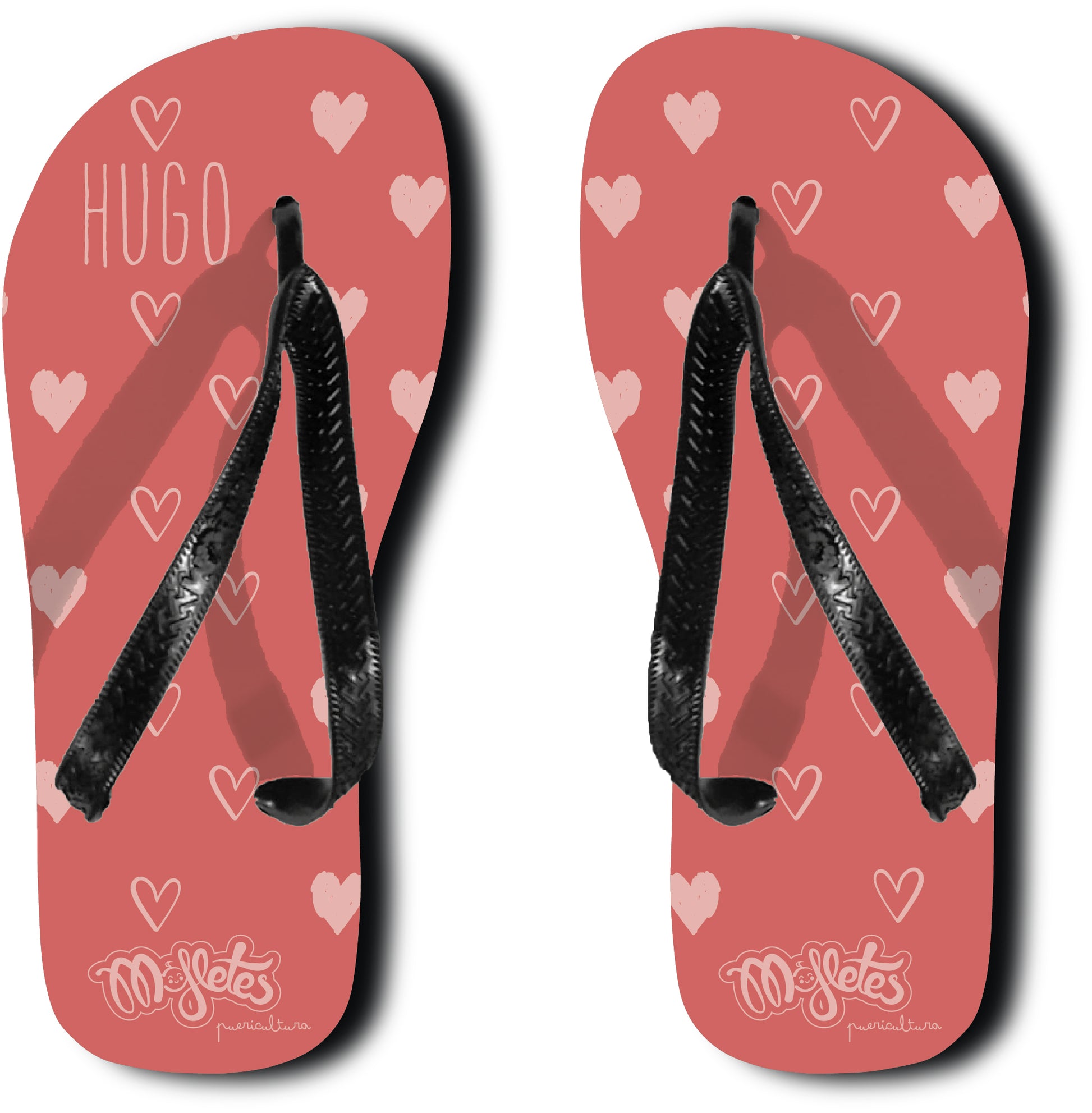 Sandalias Personalizadas Corazones