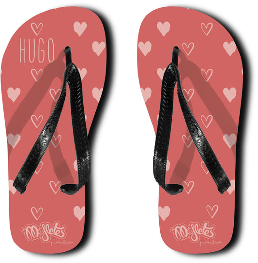 Sandalias Personalizadas Corazones