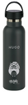 Botella Termo Personalizada Sport 600 ML Antracita Buho Mofletes Puericultura