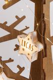 Mini Lámpara Estrella Personalizada Mofletes Puericultura
