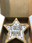 Lámpara Día de la Madre TE QUIERO MAMÁ