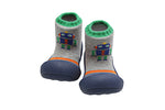 ATTIPAS ZAPATOS PRIMEROS PASOS MODELO ROBOT AZUL