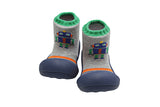 ATTIPAS ZAPATOS PRIMEROS PASOS MODELO ROBOT AZUL